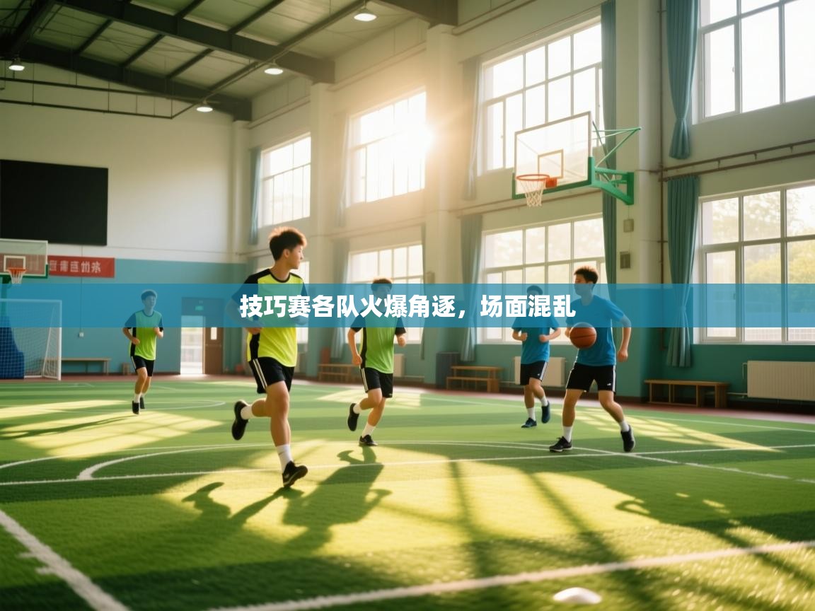 技巧赛各队火爆角逐,场面混乱 第1张