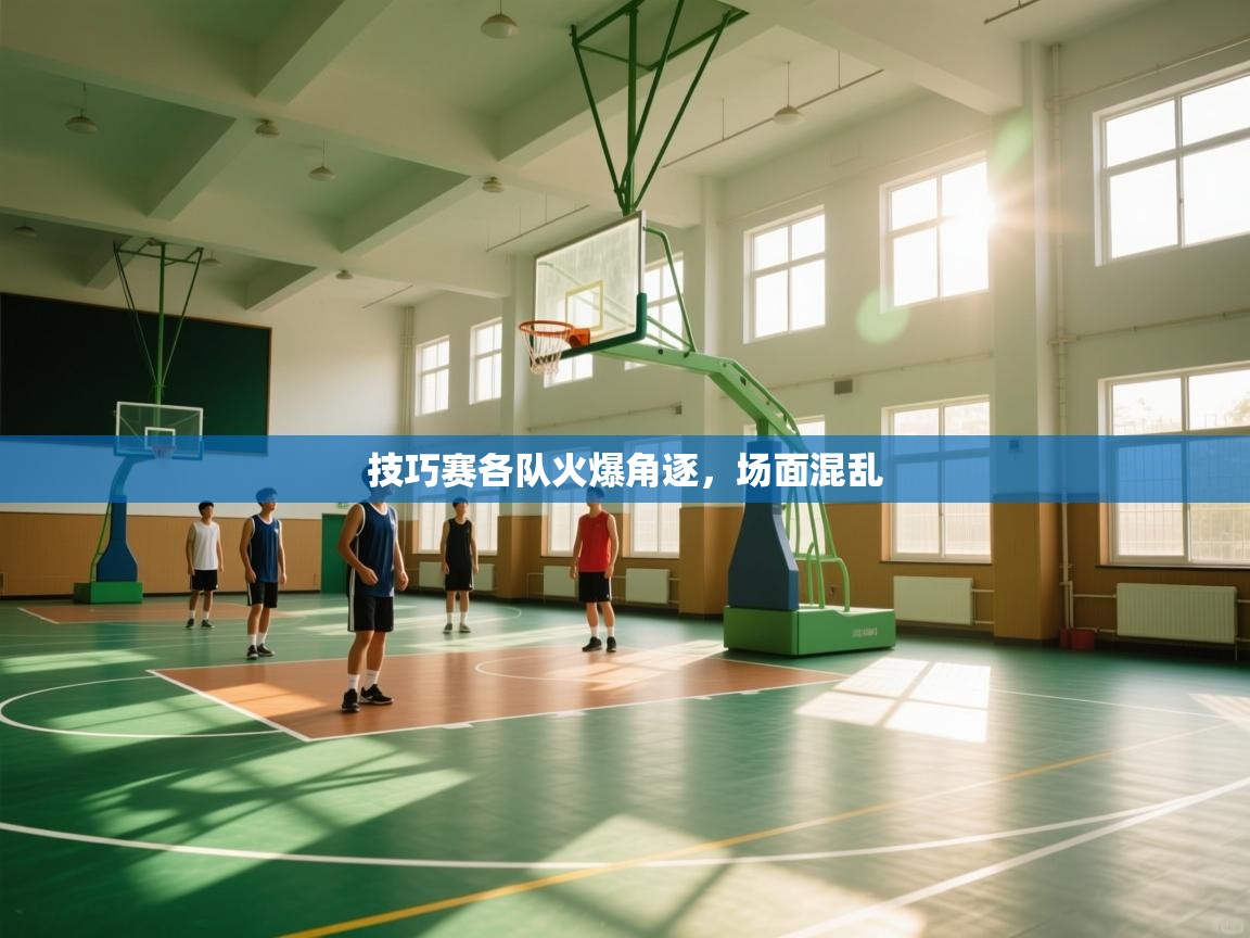 技巧赛各队火爆角逐,场面混乱 第2张